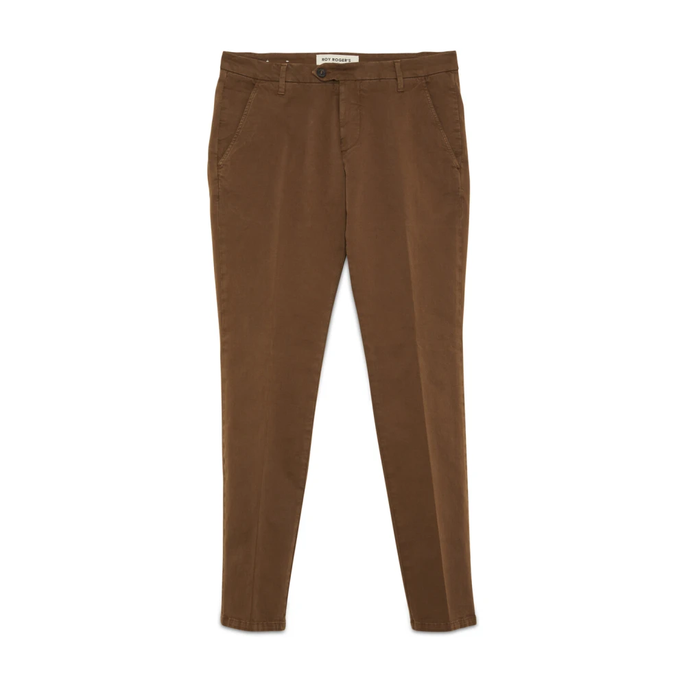 Roy Roger's Denim Broek Beige Heren
