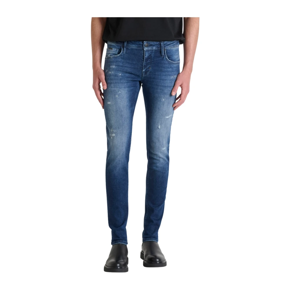 Antony Morato Men's Blue Ozzy Tapered Jeans - Skinny Fit Jeans - W34 - Jeans