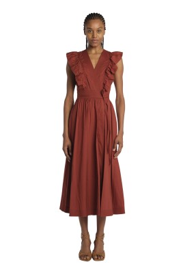 red-embroidered-dress-with-ruffles