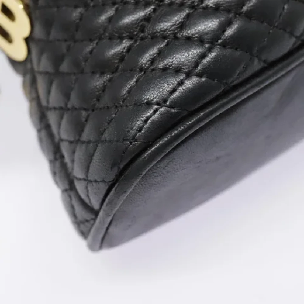 Bally Pre-owned Leather shoulder-bags Black Dames