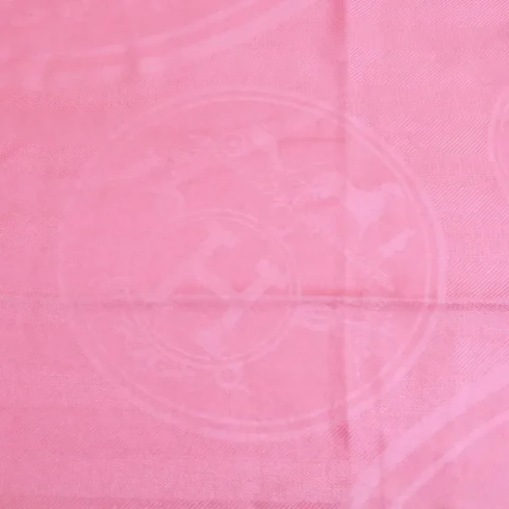 Hermès Vintage Pre-owned Fabric scarves Pink Dames