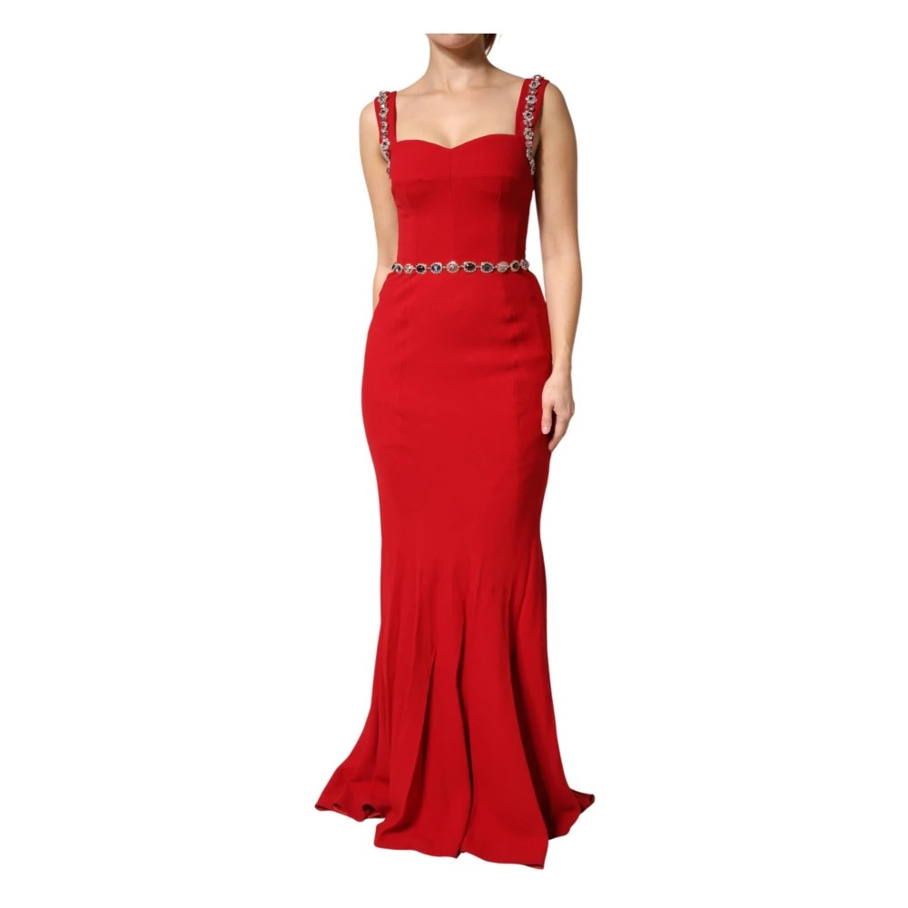Dolce & Gabbana Women's Red Gowns, S, Mermaid Dress