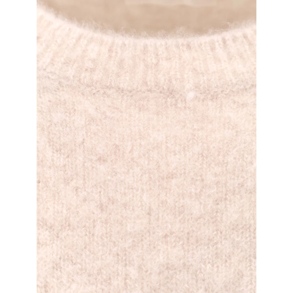 The Row Luxe Cashmere Silk Sweater Beige Dames