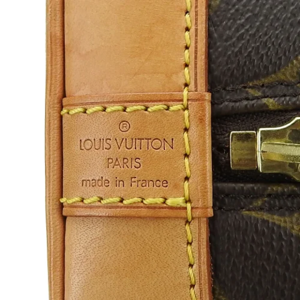 Louis Vuitton Vintage Pre-owned Canvas handbags Brown Dames