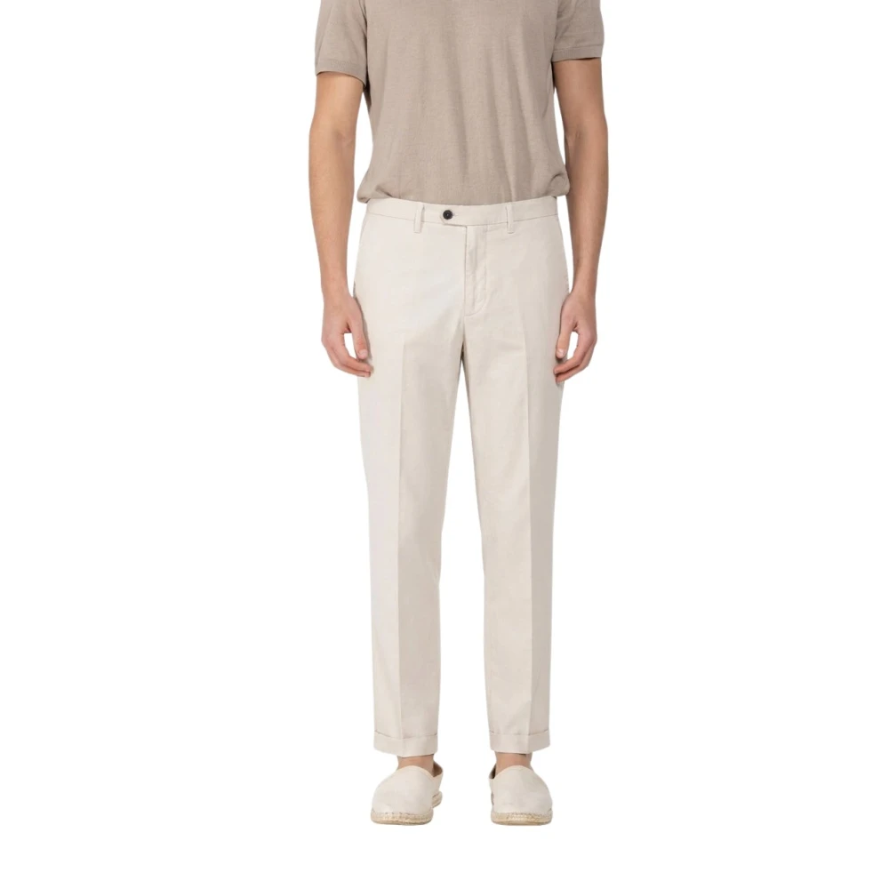Mason's Mannelijk Beige Broeken Heren, 3XL, Katoen, Boston Chino Broek
