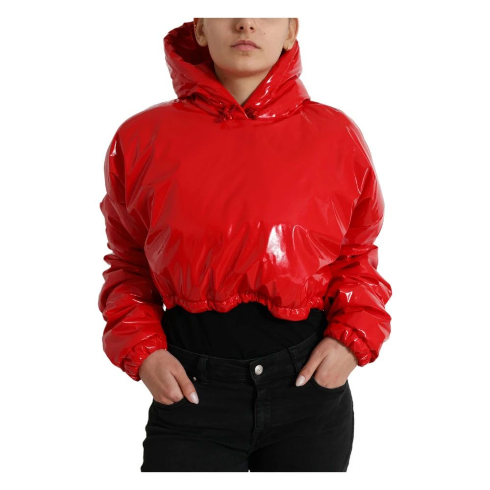 Dolce & Gabbana Winter Jackets Red Dames