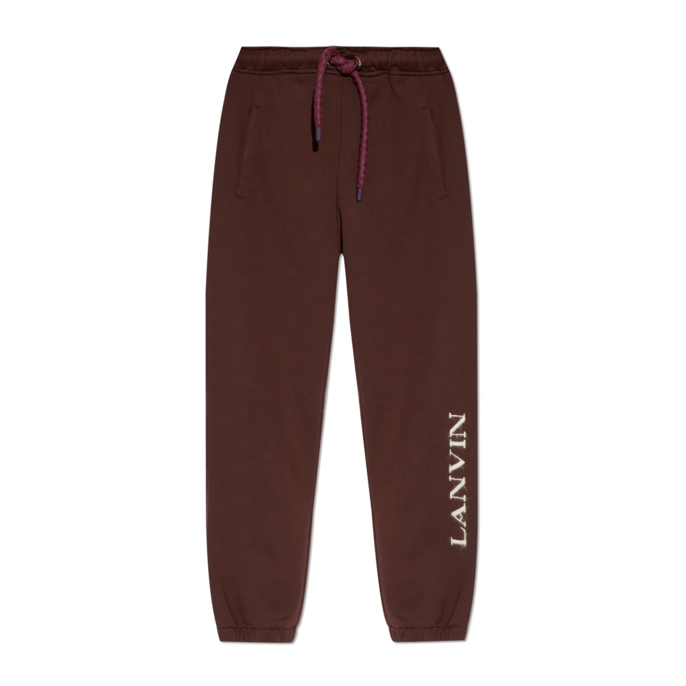Trousers > Sweatpants - - Lanvin - Modalova
