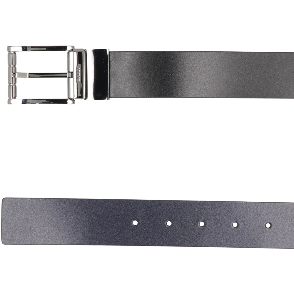 Bally Omkeerbare leren riem Black Heren