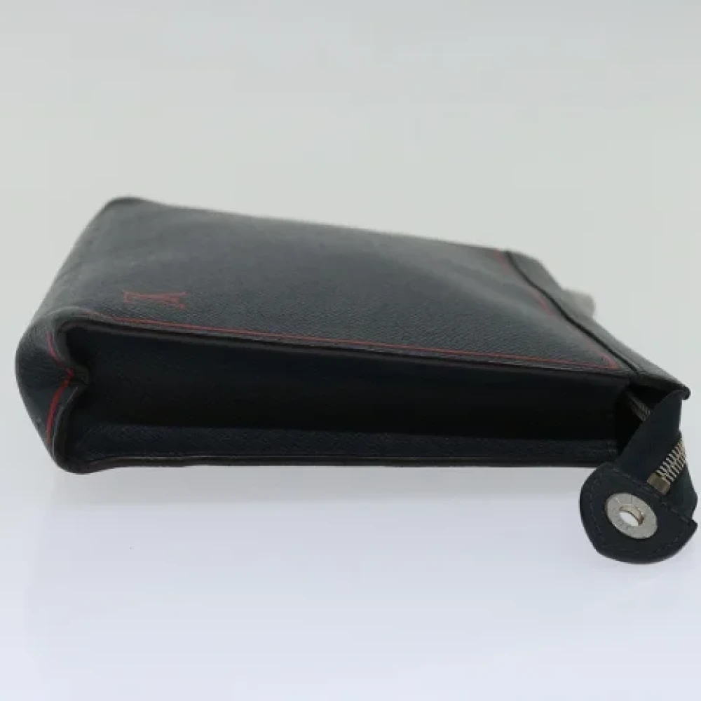 Louis Vuitton Vintage Pre-owned Leather clutches Black Dames