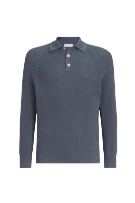 English Rib Knit Polo