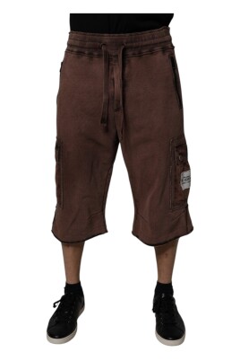 brown-cargo-bermuda-sweatshorts
