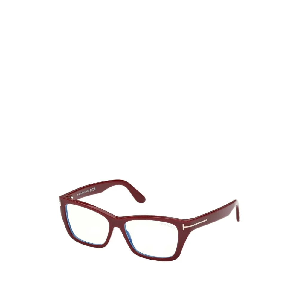 Tom Ford Women's Red Glasses, 54 Mm, Eyeglasses