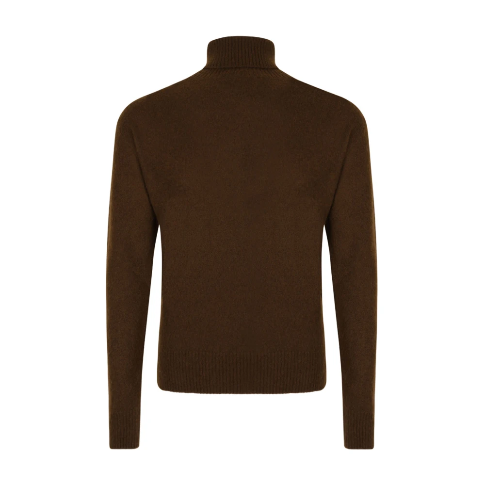 Tom Ford Walnootbruine Kasjmier-Zijde Sweatshirt Brown Heren