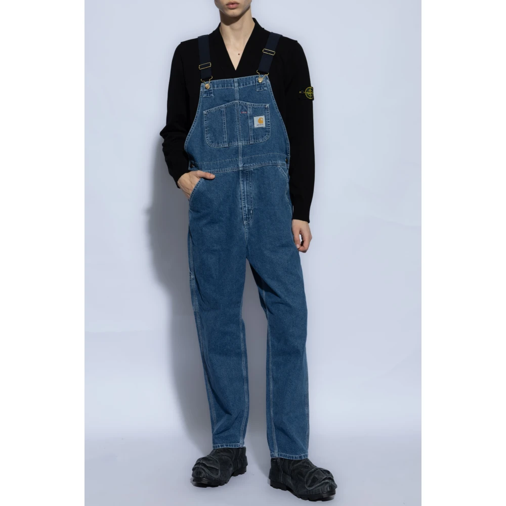 Carhartt WIP Bib Overall dungarees Blue Heren