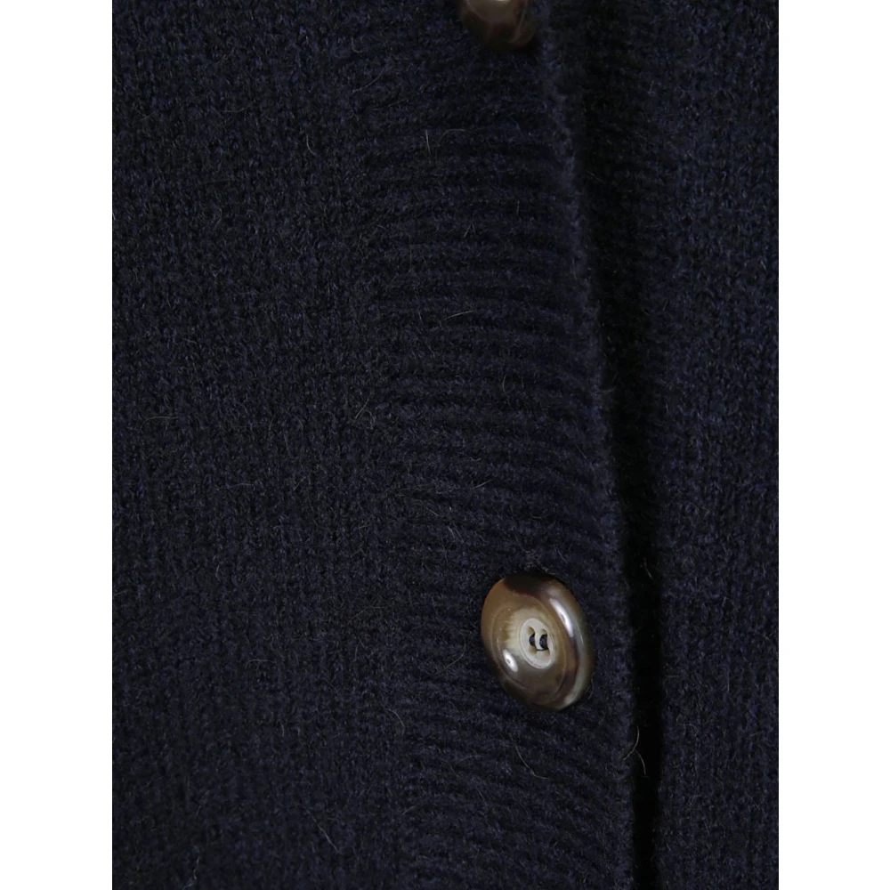 Roberto Collina Blauwe Sweaters voor Mannen Blue Dames