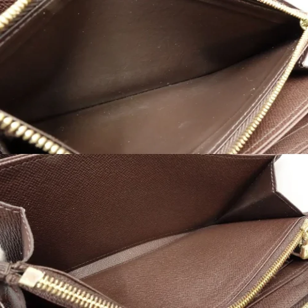 Louis Vuitton Vintage Pre-owned Canvas wallets Brown Dames