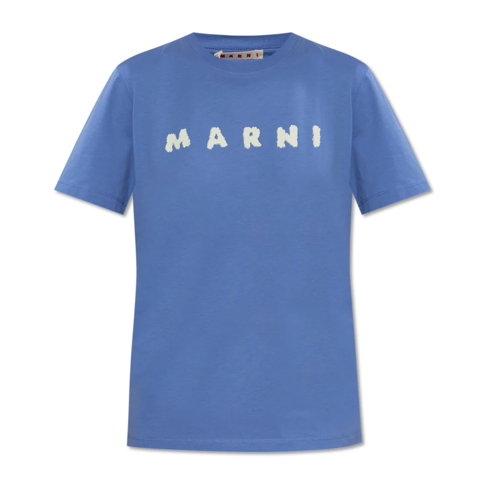 Marni - Tops > T-Shirts - Blue - Marni - Modalova