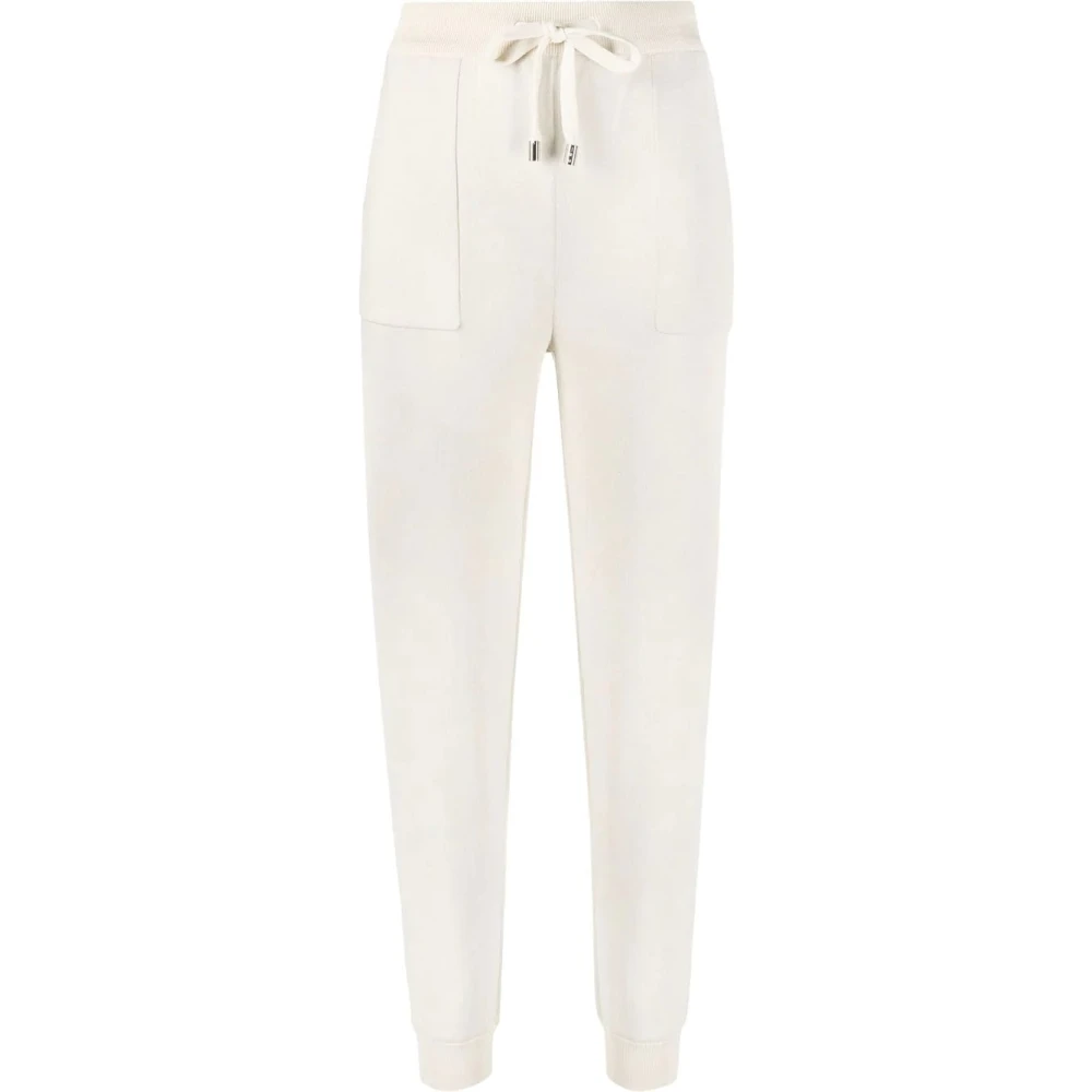 Malo Casual Multicolor Katoen Nylon Broek Beige Dames