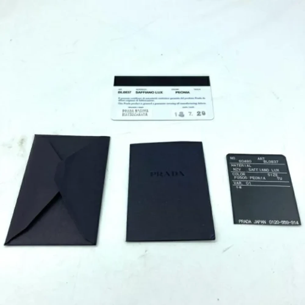 Prada Vintage Pre-owned Leather prada-bags Pink Dames