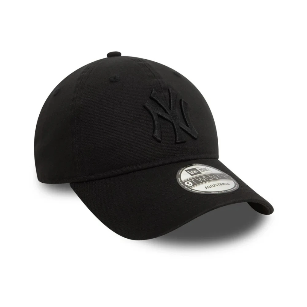 new era Vintage Gewassen Yankees Logo Pet Black Heren