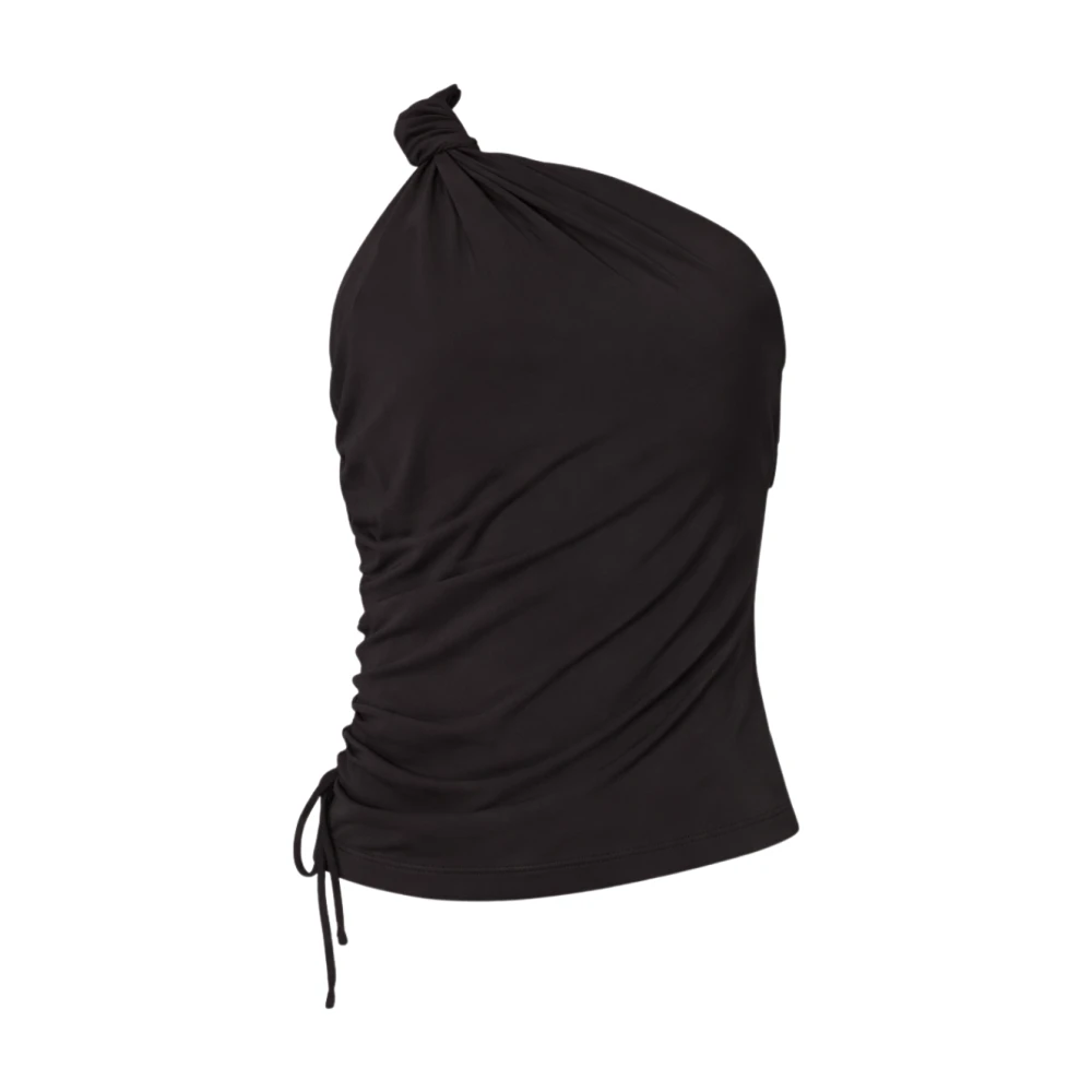 Pinko Vrouw Bruin Tops Dames, L, Katoen, Charita Shirt