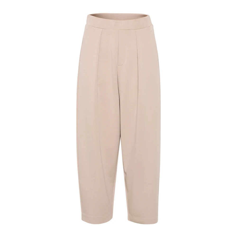 InWear Ontspannen Silhouet Klei Broek Beige Dames