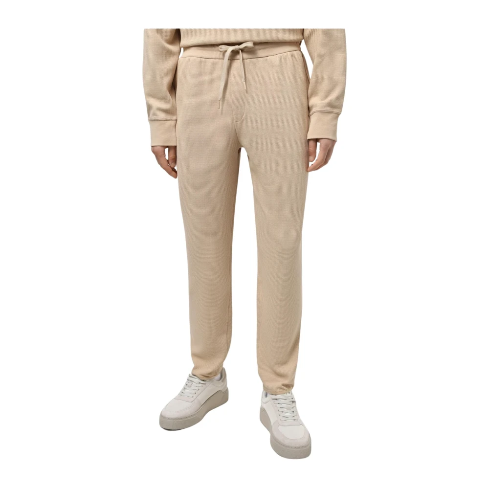 Armani Exchange Stretch Cotton Joggers Les Beiges Beige Heren