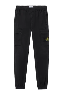 Supima Cotton Stretch Cargo Trousers
