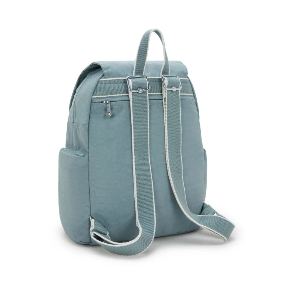Kipling City Zip Praktische Rugzak Green Dames