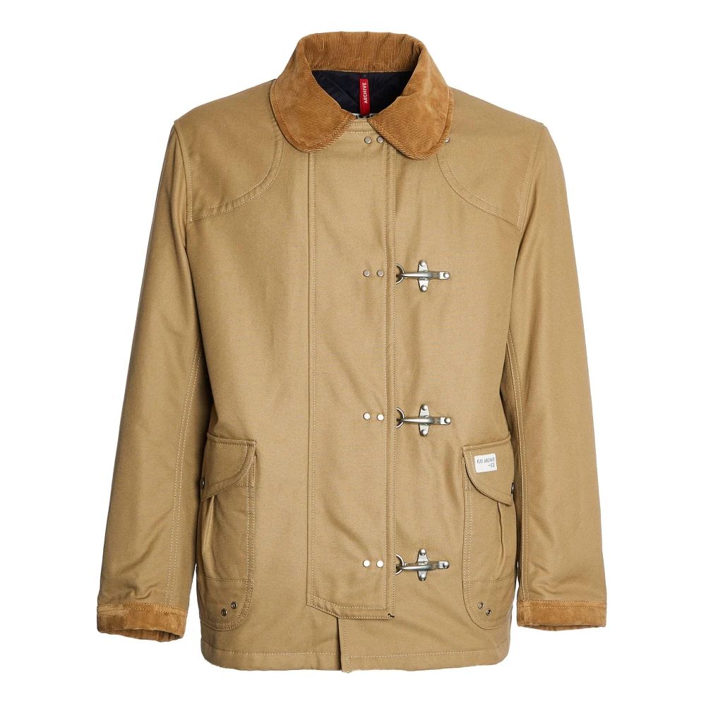 TOD'S Beige Jas voor Mannen Aw24 Beige Heren
