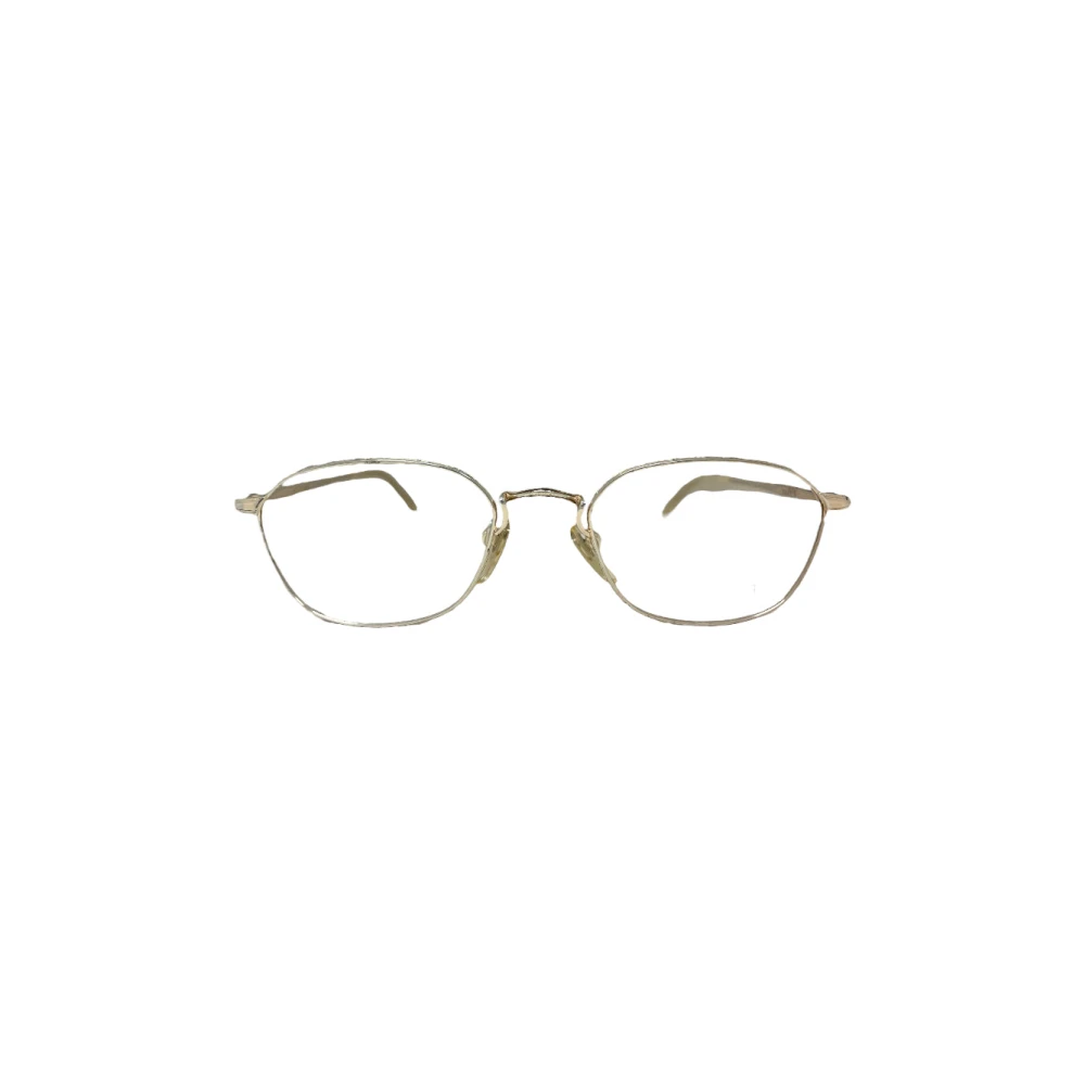Matsuda Stijlvolle Bril met Functionaliteit Yellow Unisex