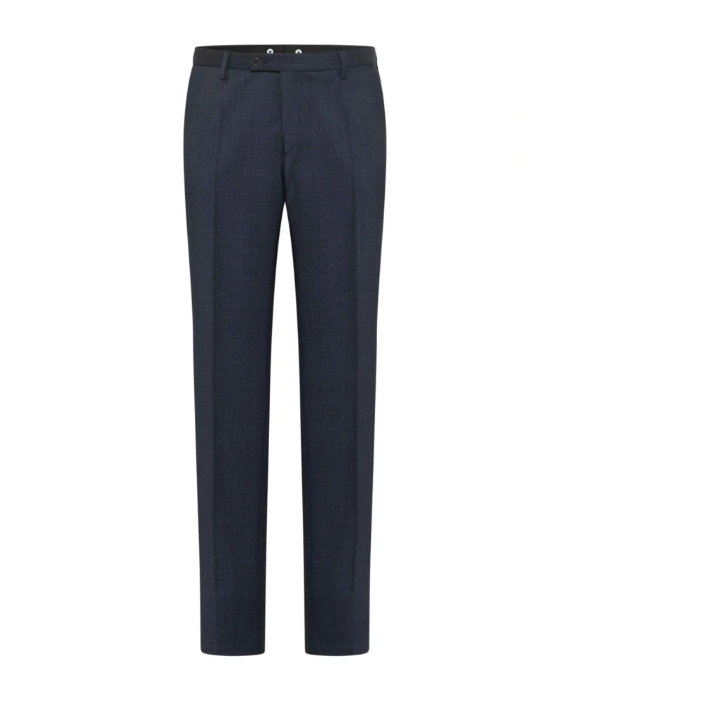 Club Of Gents Slim Fit Suit Trousers Blue Heren