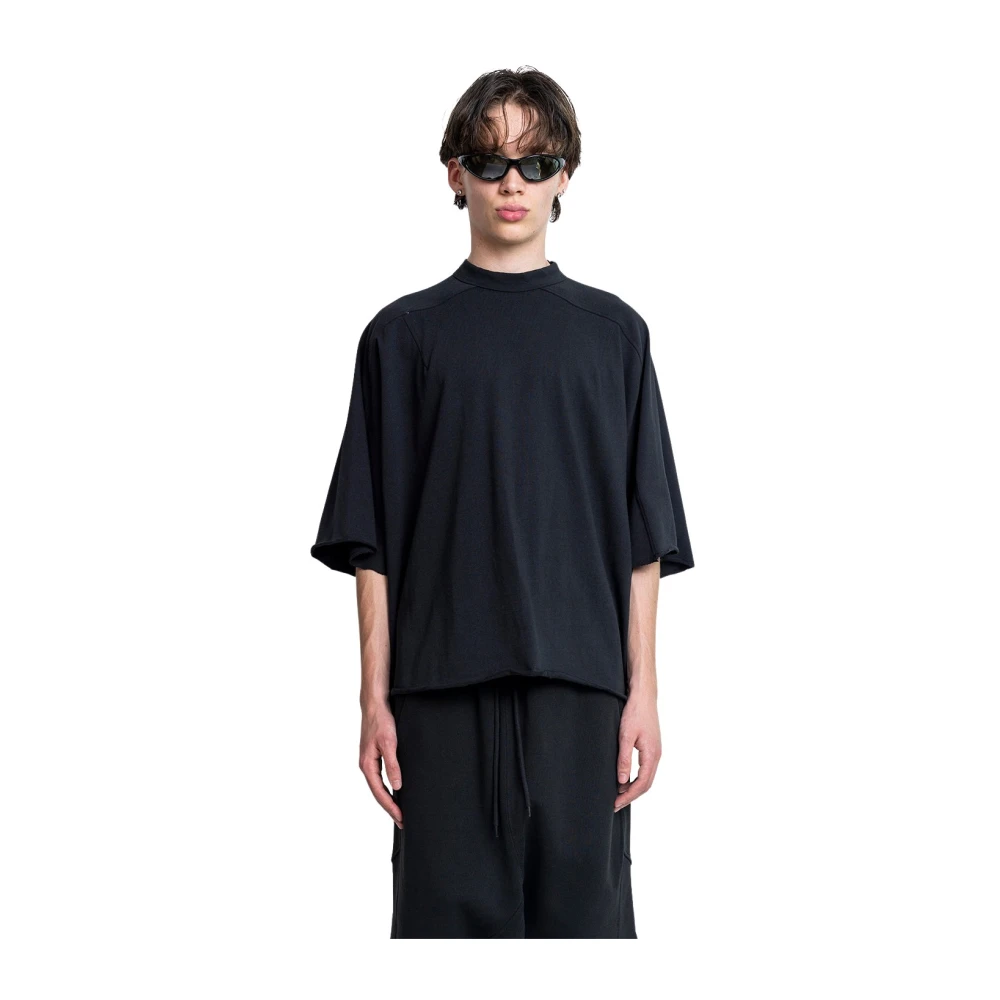 Entire Studios Gewassen Zwart Heavy Dart Tee Black Heren