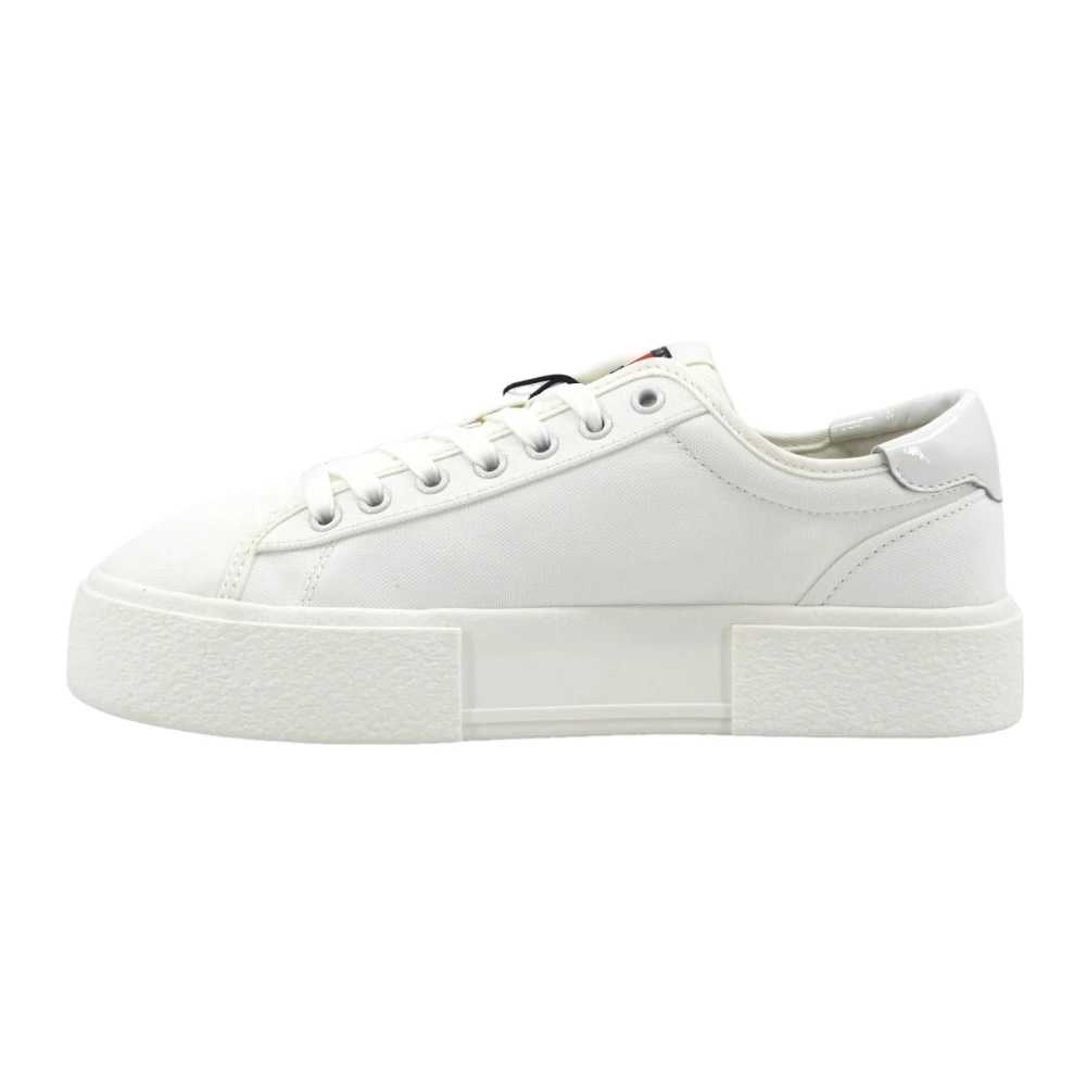 Tommy Hilfiger TJW Foxing Flatform Sneaker Dames Schoenen Wit