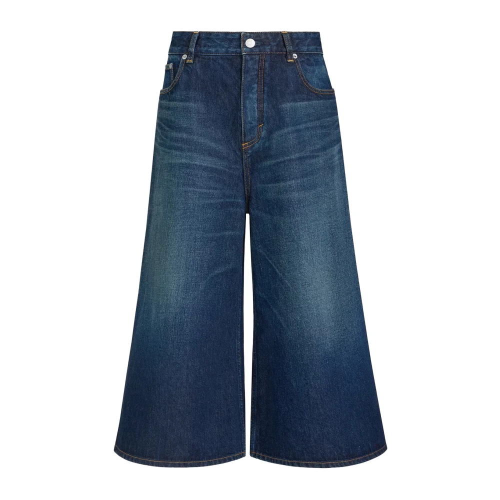 Alaïa Donna Blu Pantaloncini, W26, New,