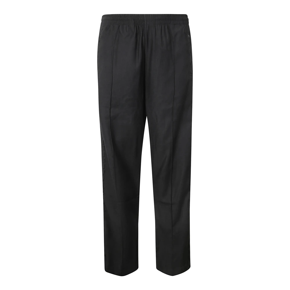 Our Legacy Zwarte trainingsbroek met satijnen band Black Heren