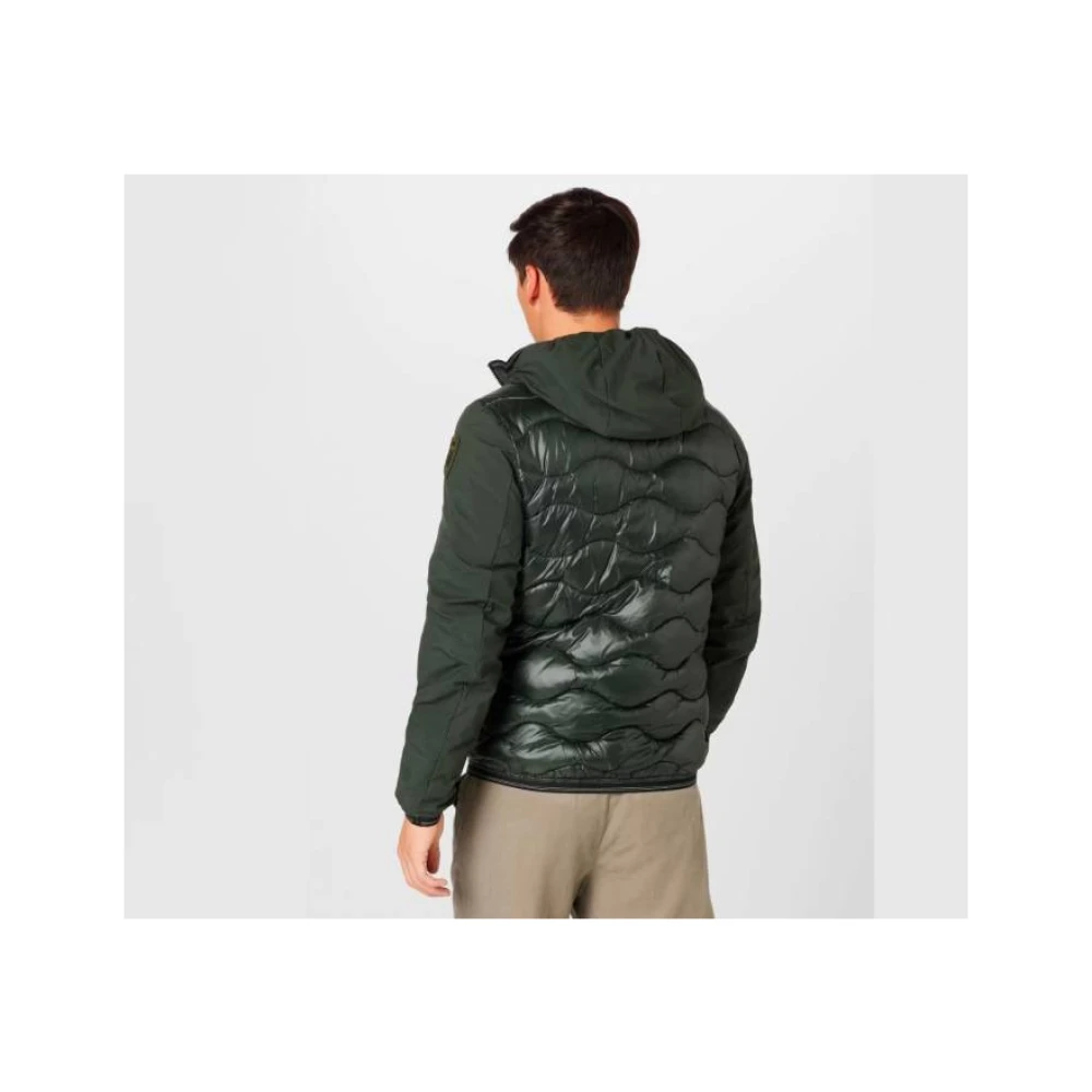 Blauer Jassen Jacks Green Heren