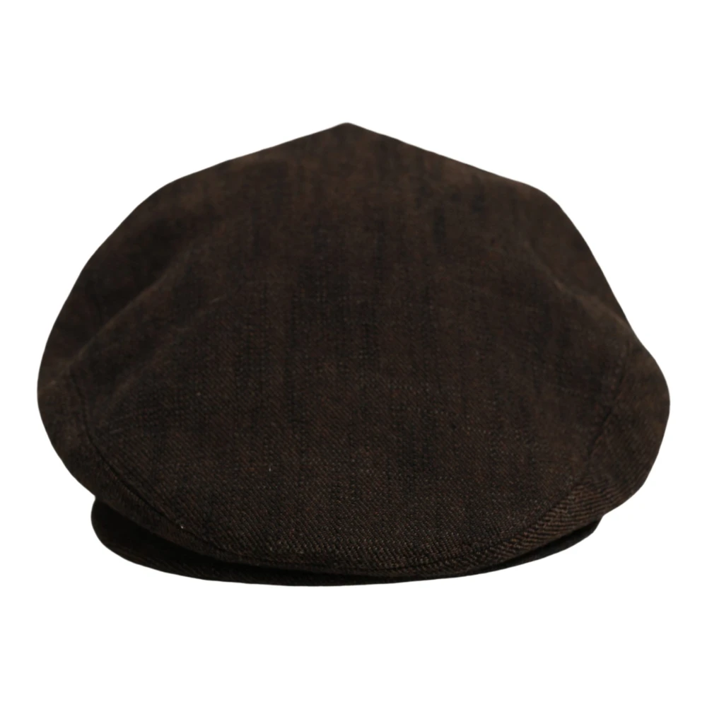 Dolce & Gabbana , Accessories, Unisex, Brown, One Size, Newsboy Cap