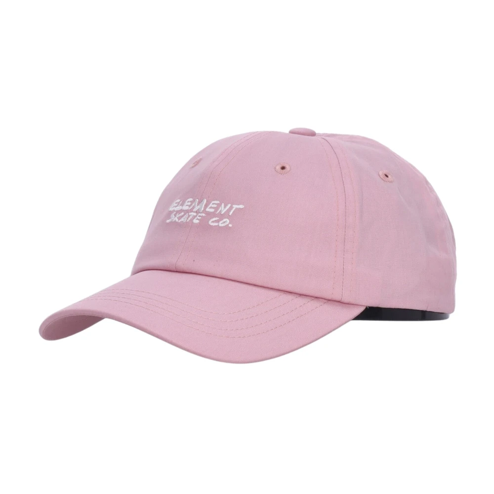 Ele t Gebogen klep pet gebleekt mauve Pink Unisex