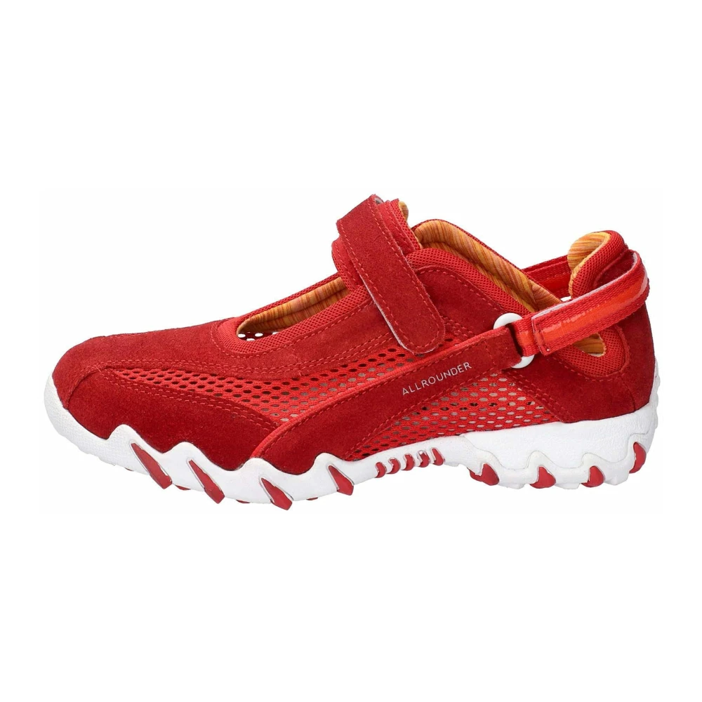 Mephisto Casual Vetersneaker Dames Schoenen Rood