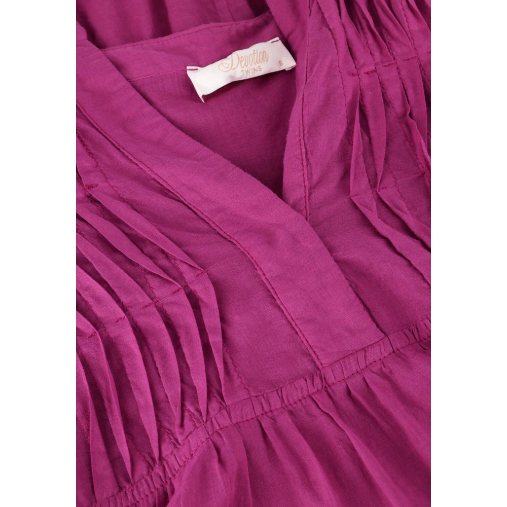 Devotion Paarse Ocean Maxi Jurk Purple Dames