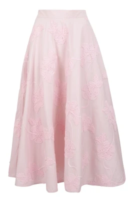 Flower Maxi Skirt