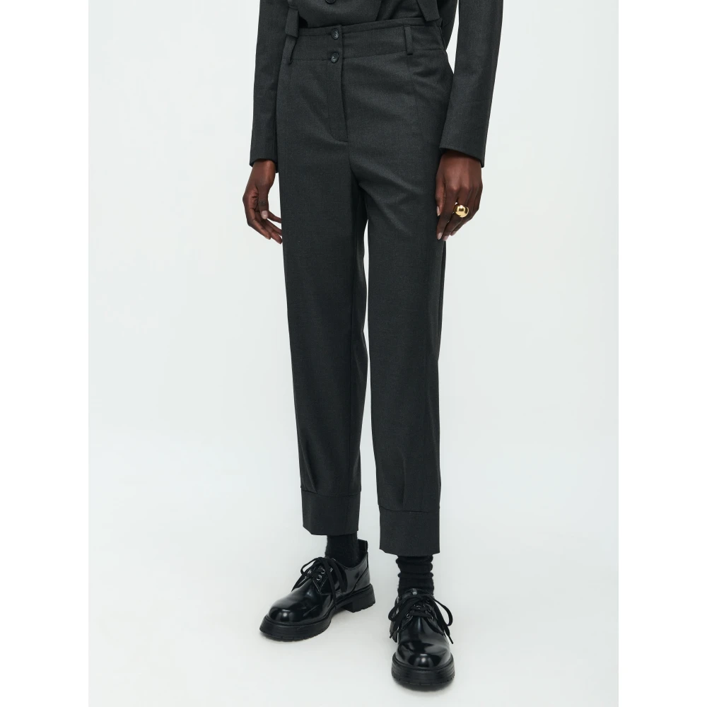 Jane Lushka Delia Broek | Antraciet Gray Dames