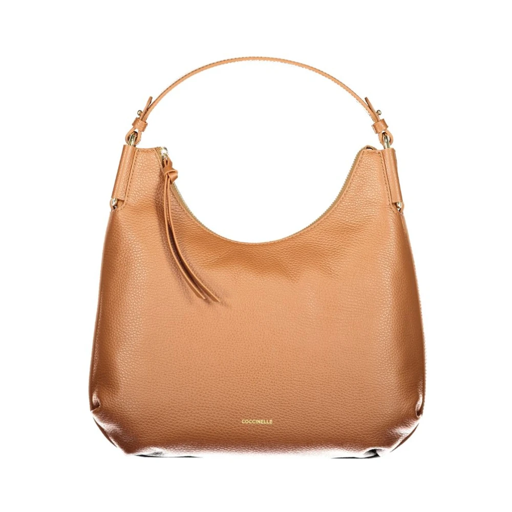 Coccinelle Women's Brown Handbags, One Size, Leather Handbag