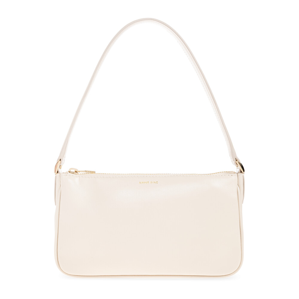 トートバッグ Cabas Lou Monogramme - ANINE BING - Leather - Beige Anine Bing Cabas Lou Monogramme - Leather - Beige Tote Bag