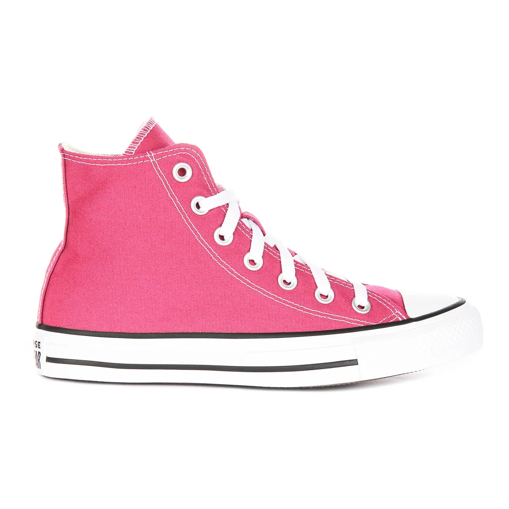 Converse , Sneakers, Female, Pink, 4 1/2 Uk, Hi-Top Trainers In Raspberry Color
