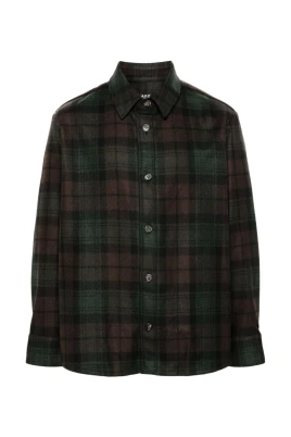 Mörkbrun Bobby Overshirt