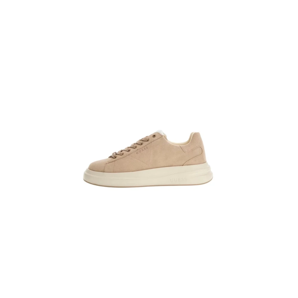 Guess Herr Beige Skor 42 Eu, Bomull, Elba Sneaker