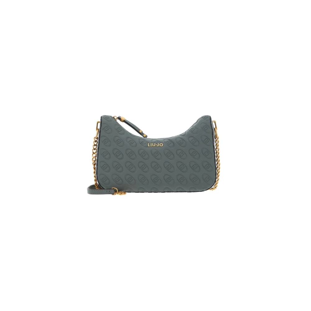 Liu Jo Donna Nero Borsa A Tracolla Blu Con Tracolla A Catena
