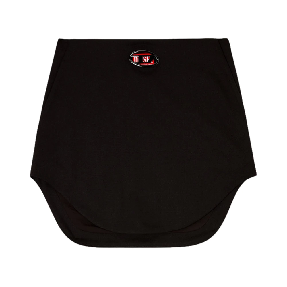 Diesel Black Mini Skirt - Female - Short Skirts - Xs - Skirts
